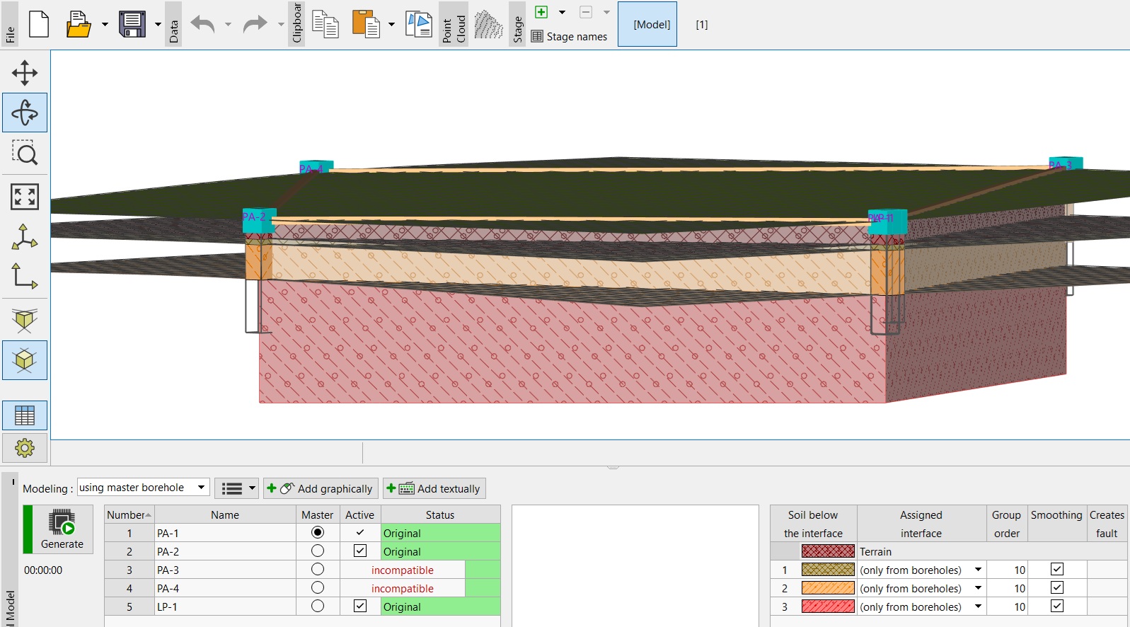 Geoloogiline 3D-mudel
